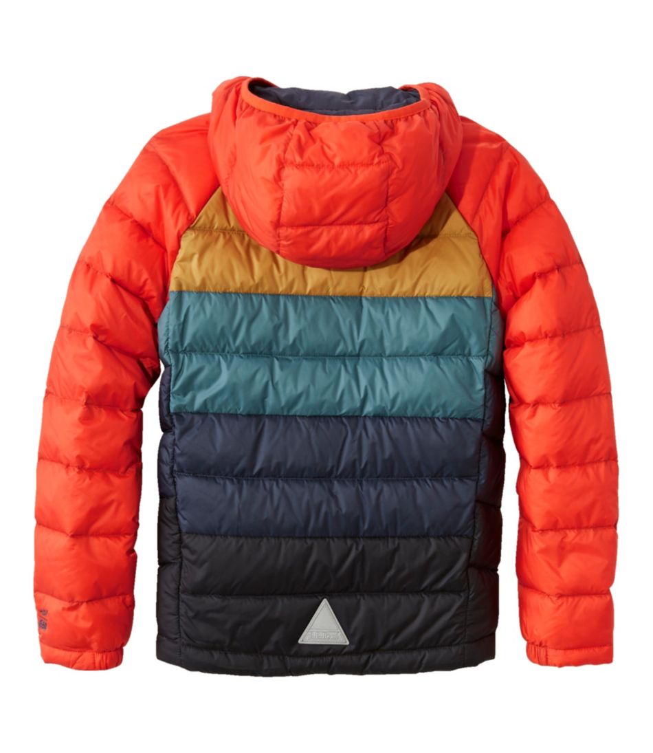 L.L.Bean On Sale | Kids' Ultralight 650 Down Jacket, Colorblock