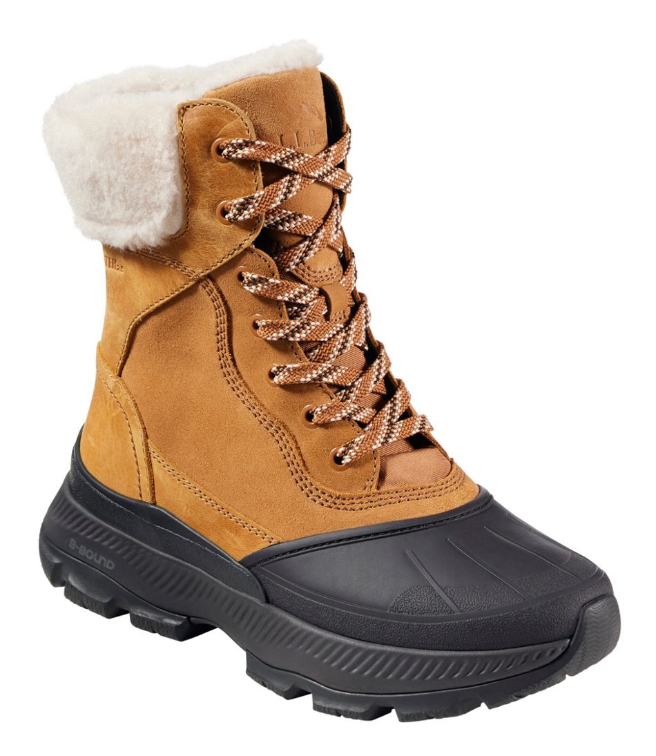 L.L.Bean New | Women's Storm Chaser 6 Lace-Up Boots, Waterproof Insulated