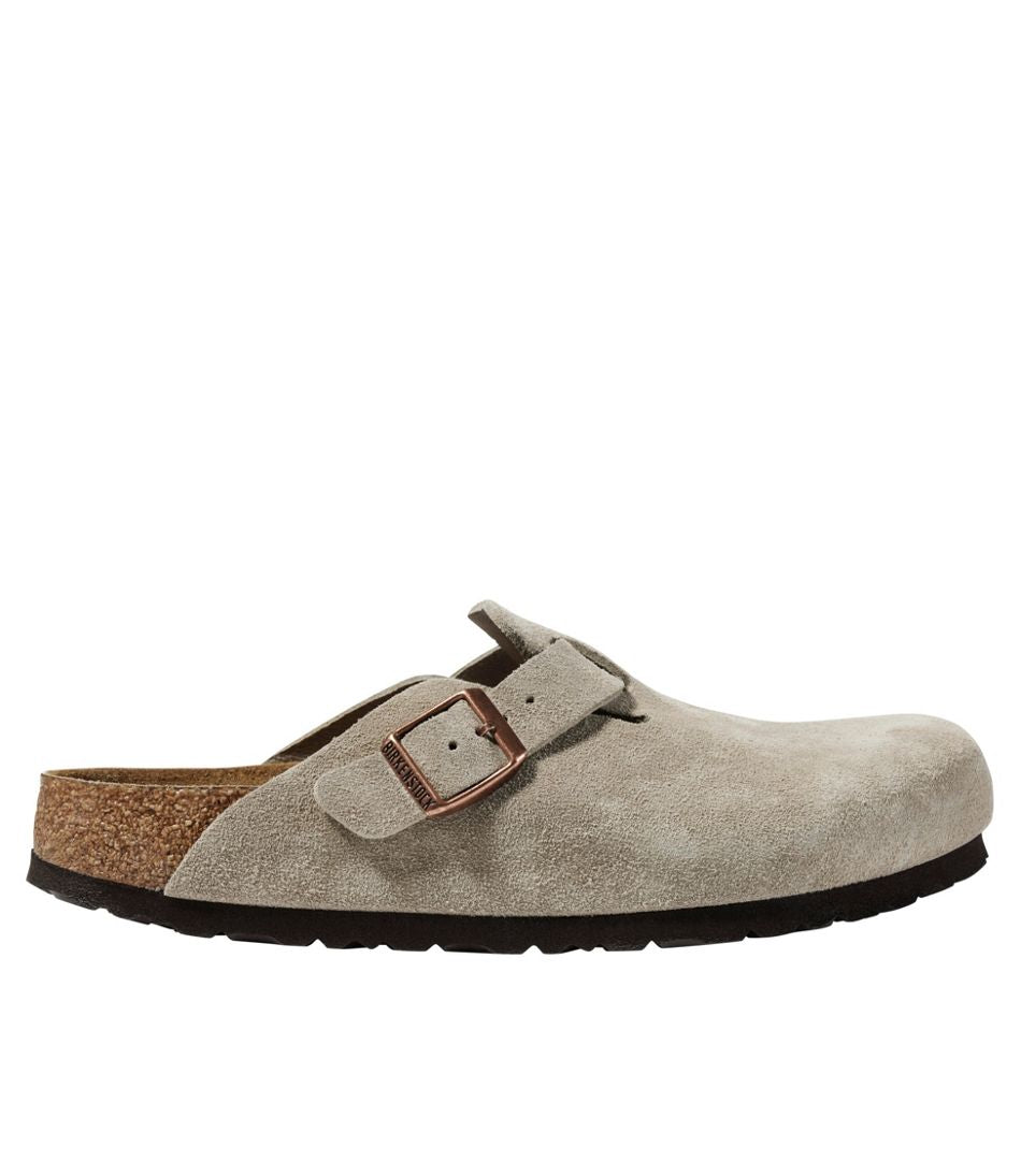 L.L.Bean For Sale | Women's Birkenstock Boston Clogs, Suede Soft Footbed