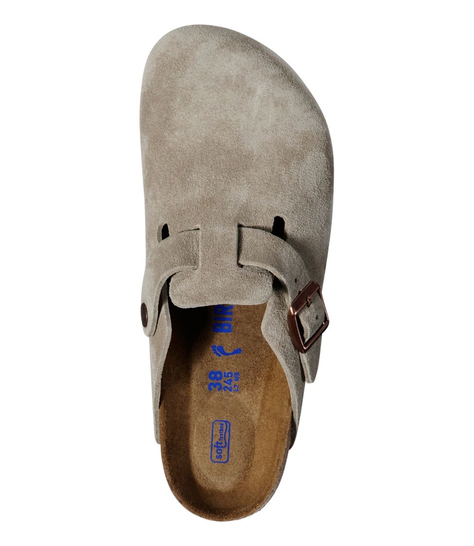 L.L.Bean For Sale | Women's Birkenstock Boston Clogs, Suede Soft Footbed