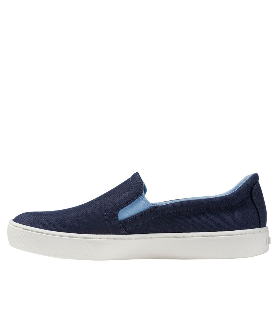L.L.Bean For Sale | Women's Eco Bay Canvas Sneakers, Slip-On