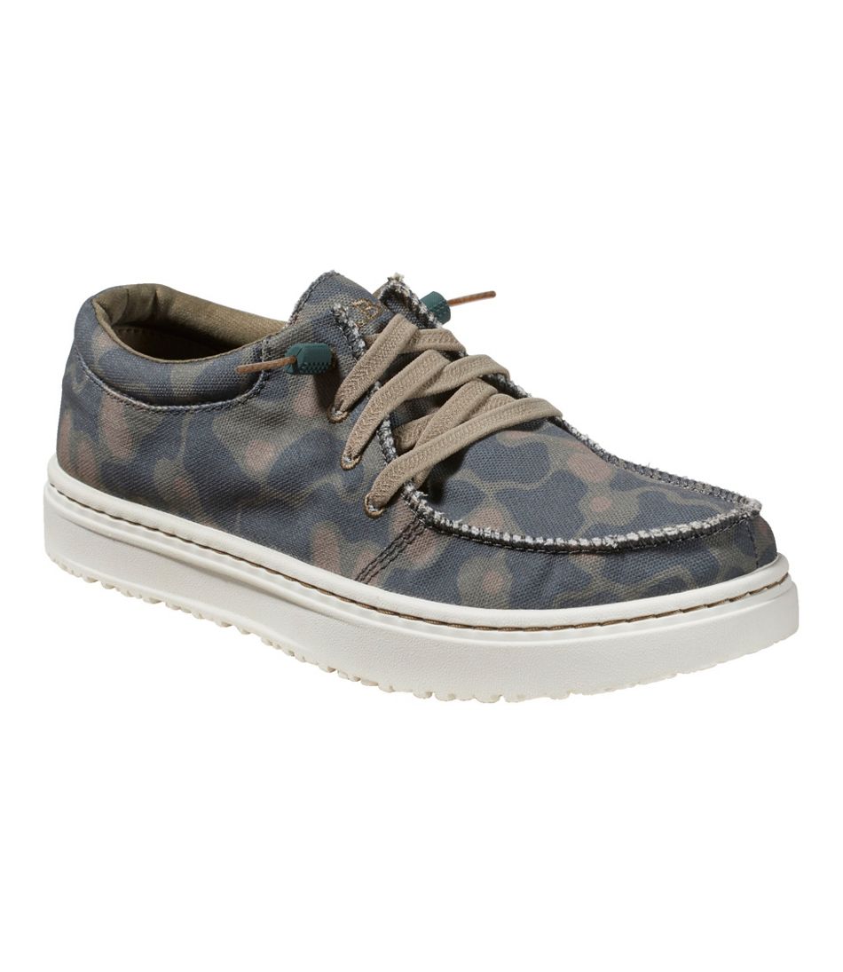 L.L.Bean On Sale | Women's Higgins Beach 4-Eye Slip-Ons, Print