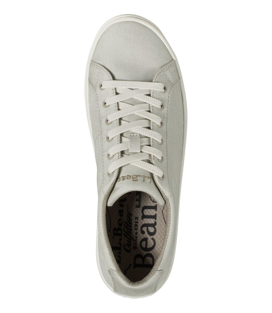 L.L.Bean New | Women's Eco Bay Canvas Sneakers, Lace-Up