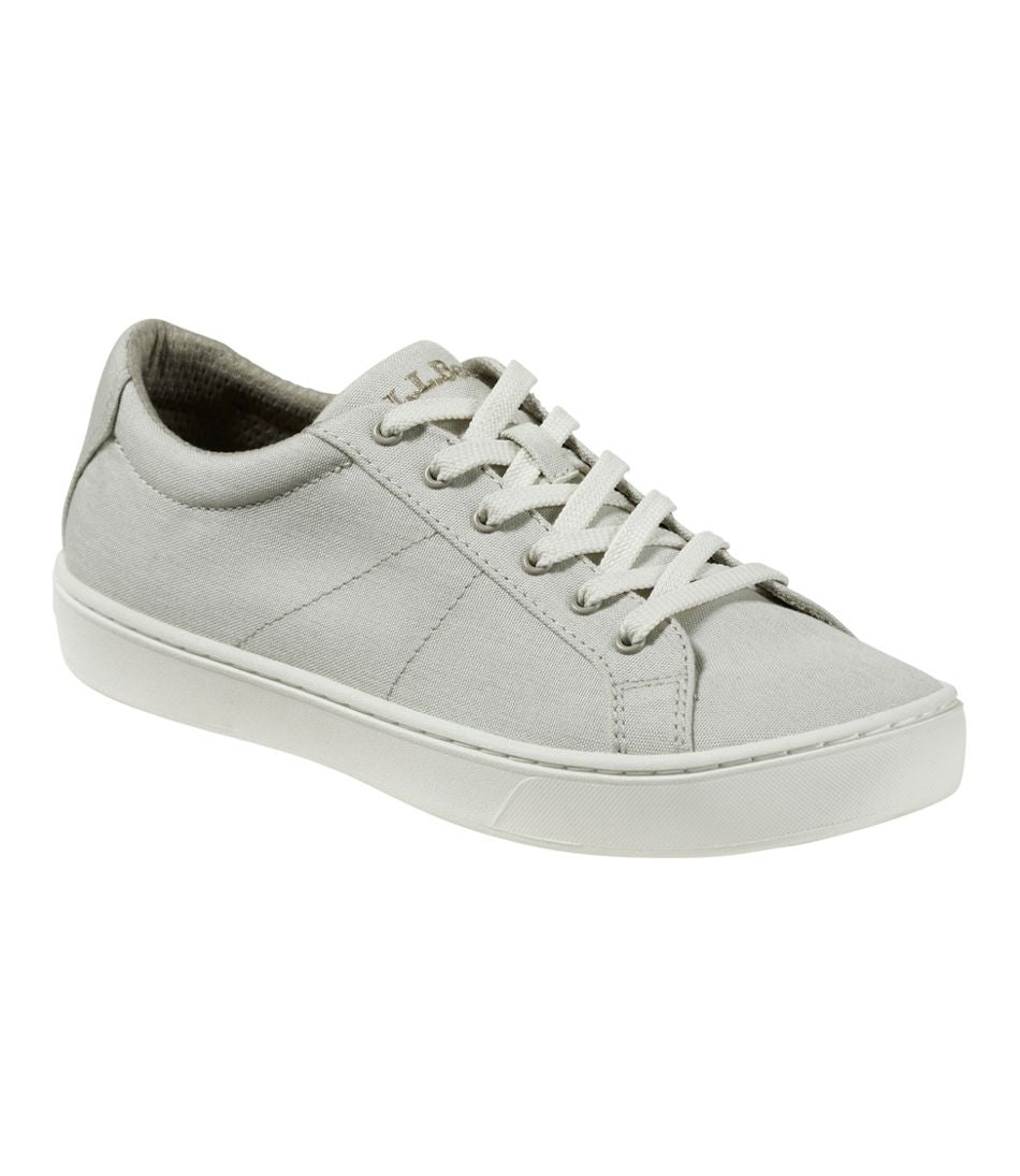 L.L.Bean New | Women's Eco Bay Canvas Sneakers, Lace-Up