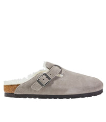 L.L.Bean Sale | Women's Birkenstock Boston Clogs, Suede Shearling