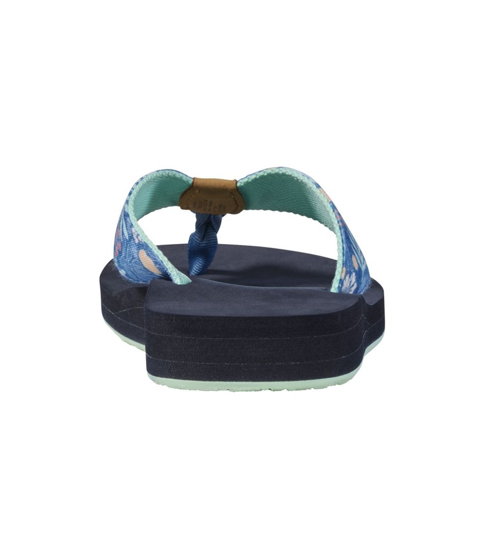 L.L.Bean Online | Women's Maine Isle Flip-Flops, Woven Print