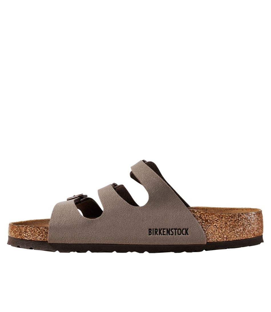 L.L.Bean US | Women's Birkenstock Florida Sandals, Soft Footbed Birkibuc