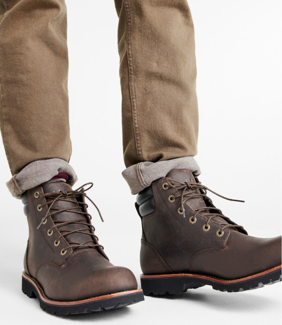 L.L.Bean New | Men's Bucksport Boots, Plain-Toe
