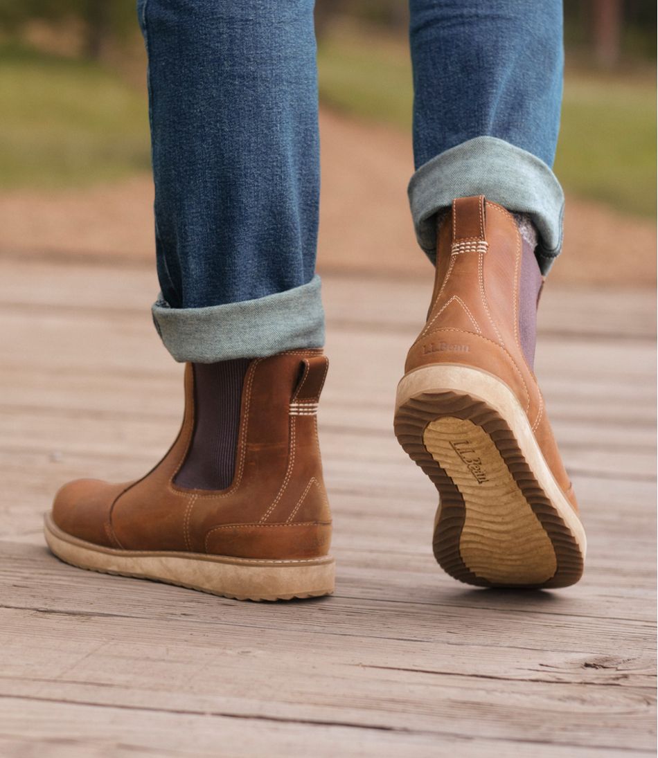 L.L.Bean New | Men's Stonington Chelsea Boots, Leather