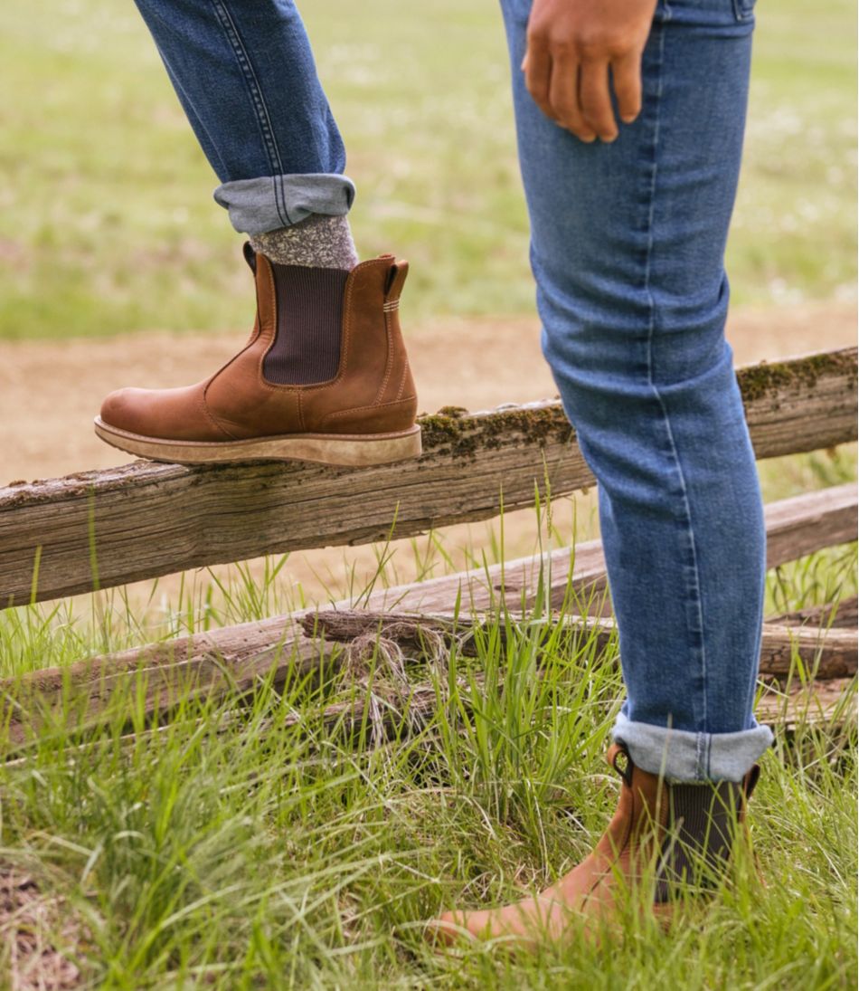 L.L.Bean New | Men's Stonington Chelsea Boots, Leather