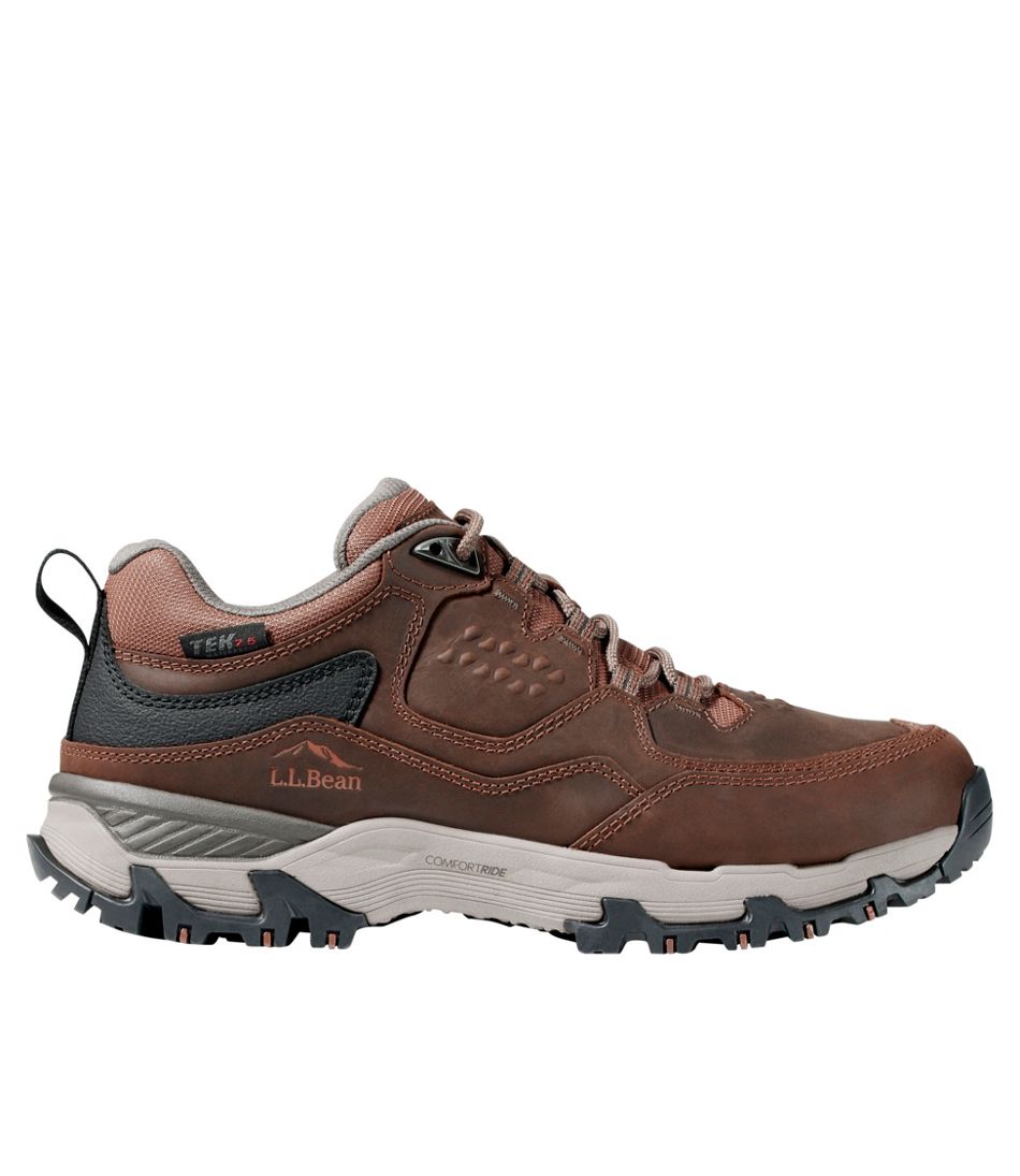 L.L.Bean US | Men's Trail Model X Waterproof Hiking Shoes, Leather