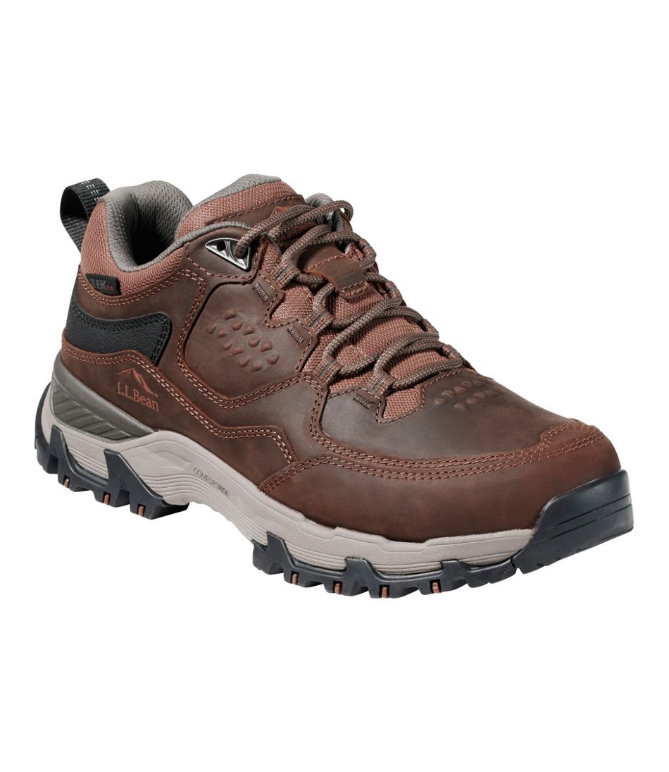 L.L.Bean US | Men's Trail Model X Waterproof Hiking Shoes, Leather