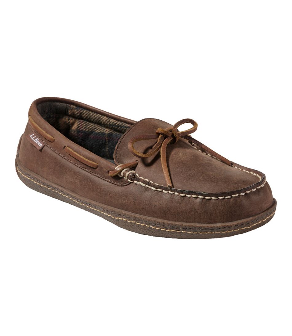 L.L.Bean For Sale | Men's Handsewn Slippers, Flannel-Lined