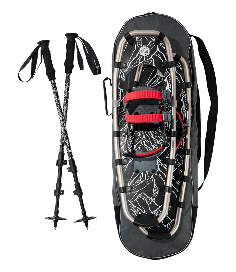 L.L.Bean | Men's Winter Walker Snowshoe Package