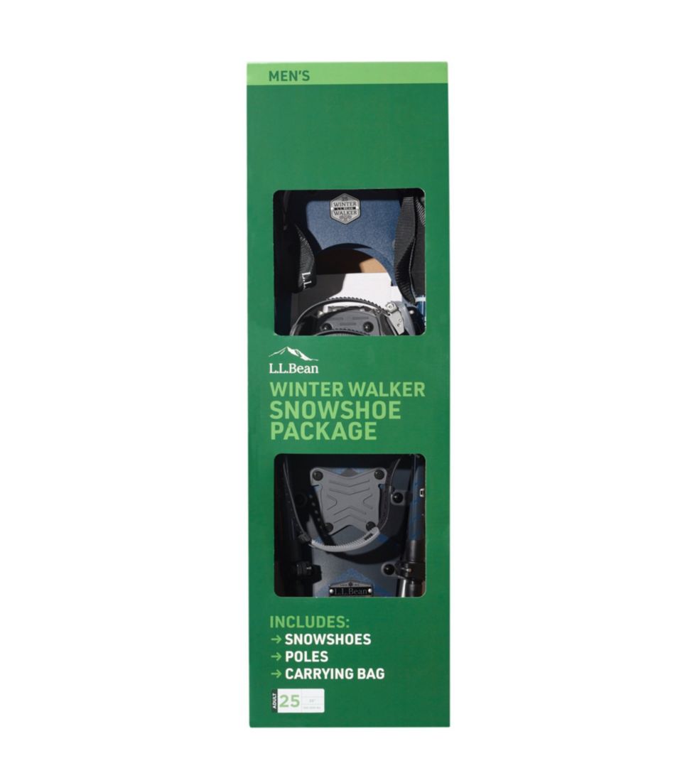 L.L.Bean | Men's Winter Walker Snowshoe Package