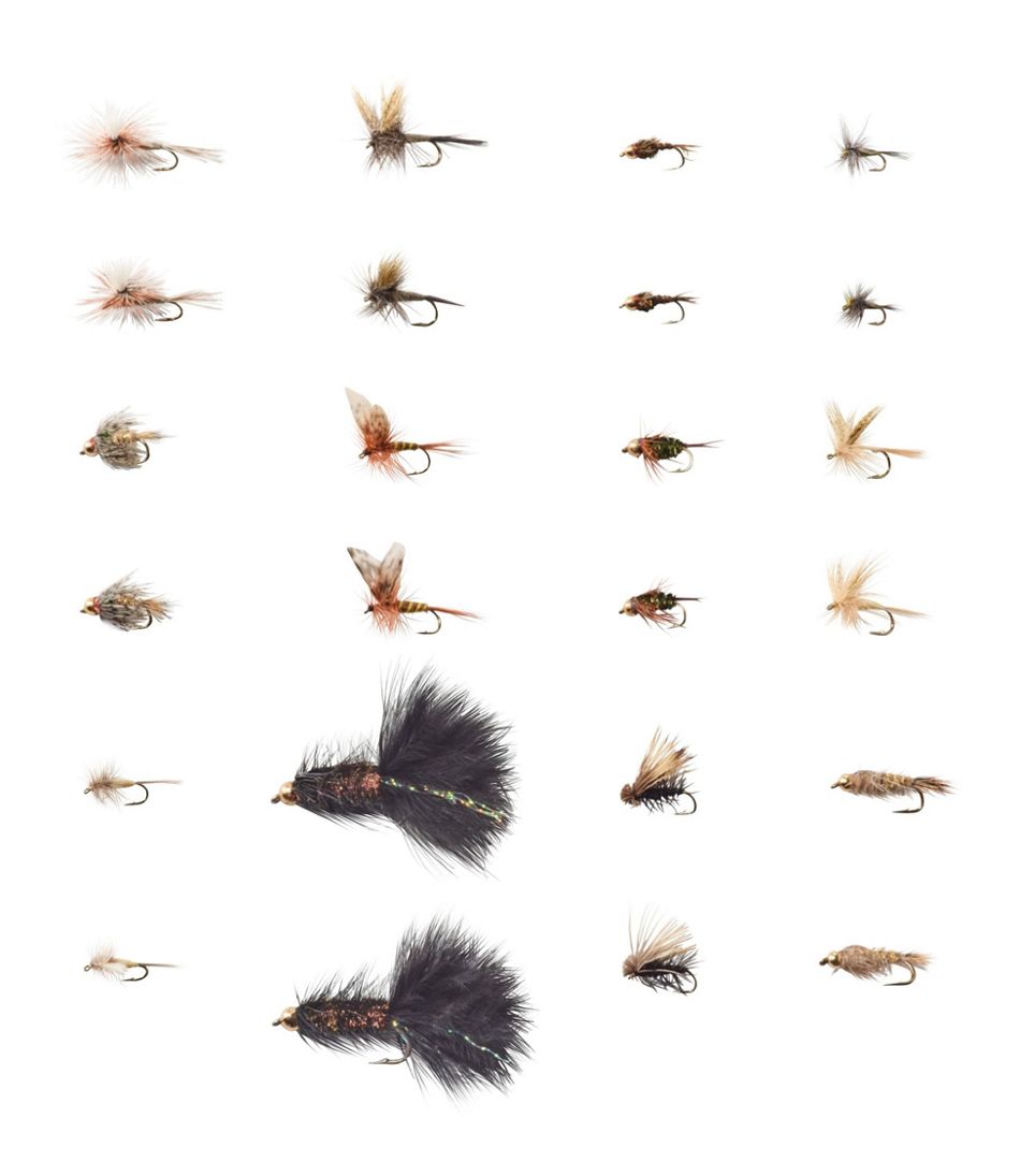 L.L.Bean New | Umpqua 24-Piece Eastern Trout Fly Selection