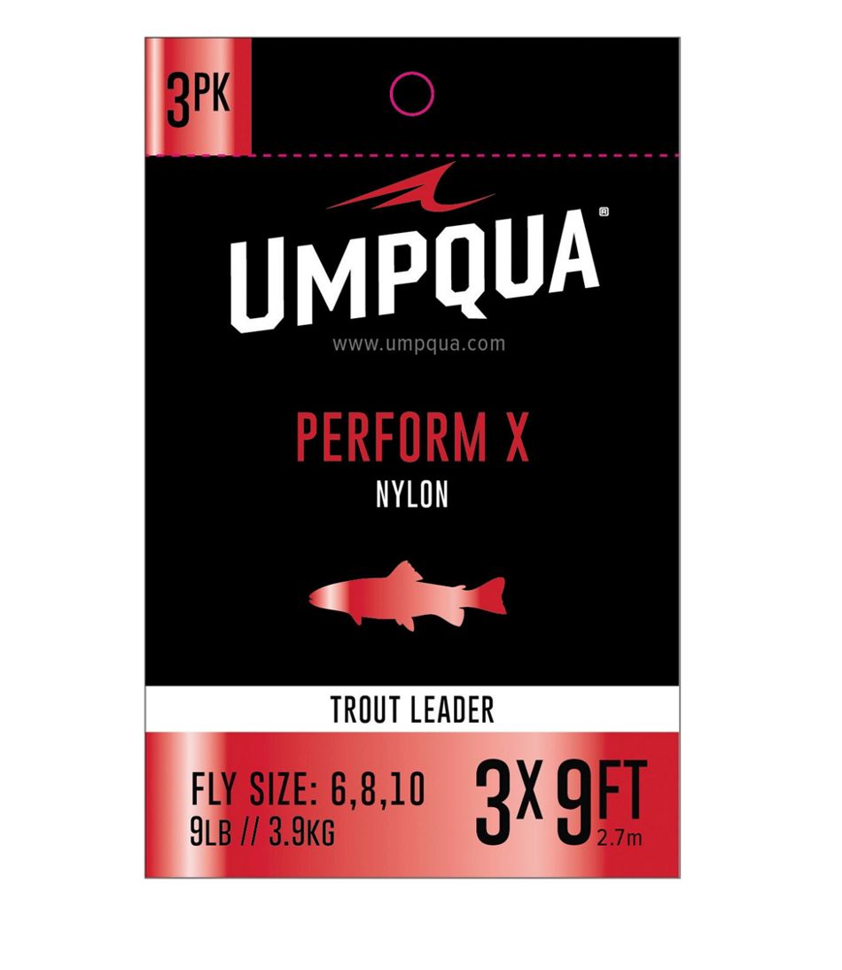 L.L.Bean For Sale | Umpqua Perform X Trout Leader, 3-Pack