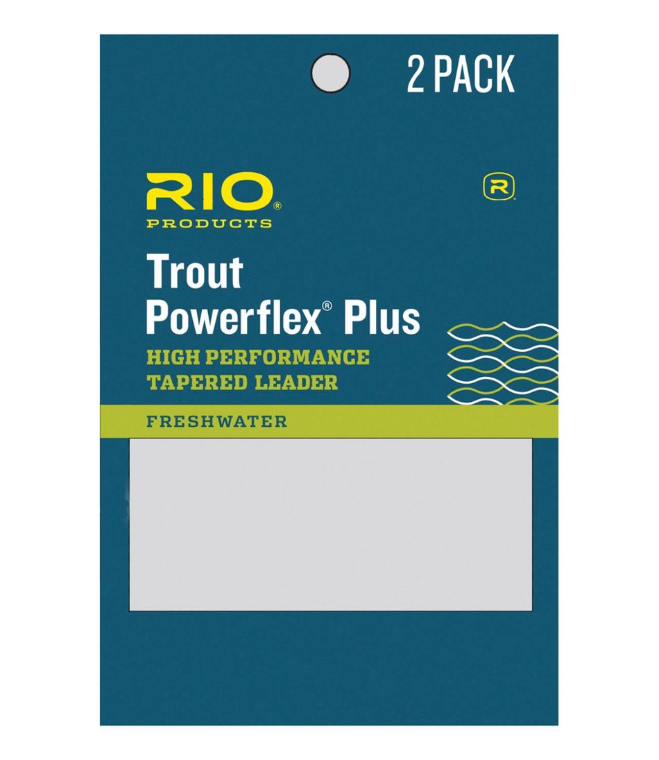L.L.Bean US | Rio Powerflex Plus 9' Tapered Leaders, 2-Pack