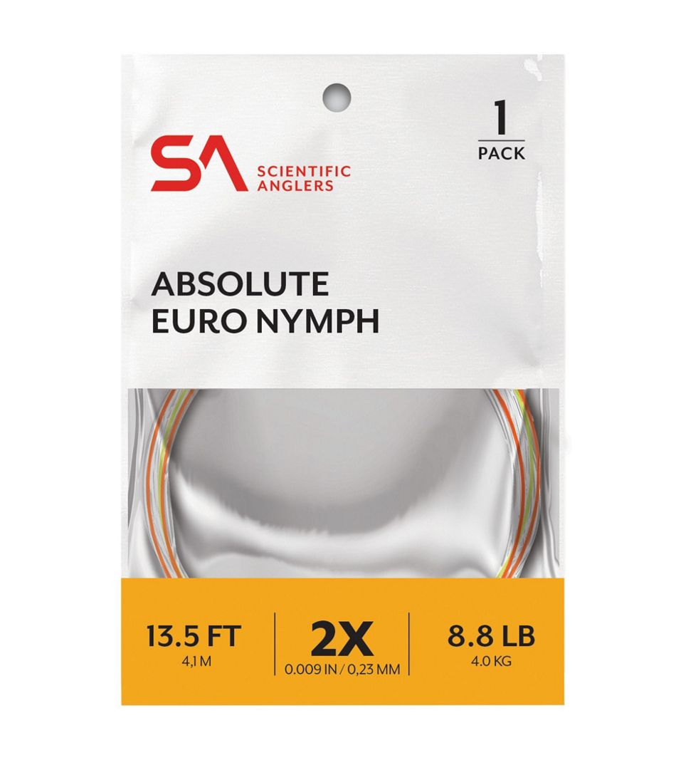L.L.Bean Sale | Scientific Angler Absolute Euro Nymph Leader, 2X