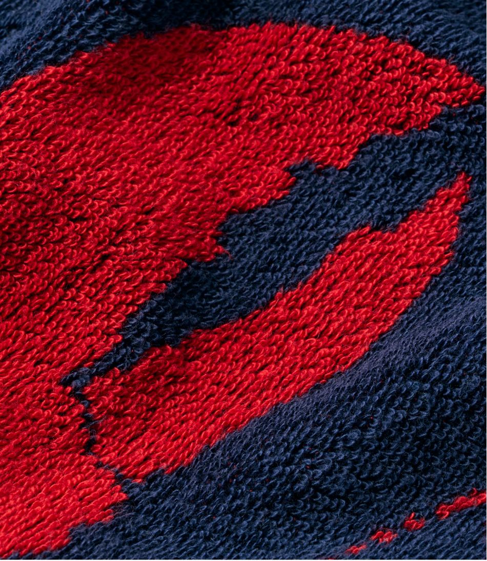 L.L.Bean Discount | Seaside Beach Towel, Lobsters