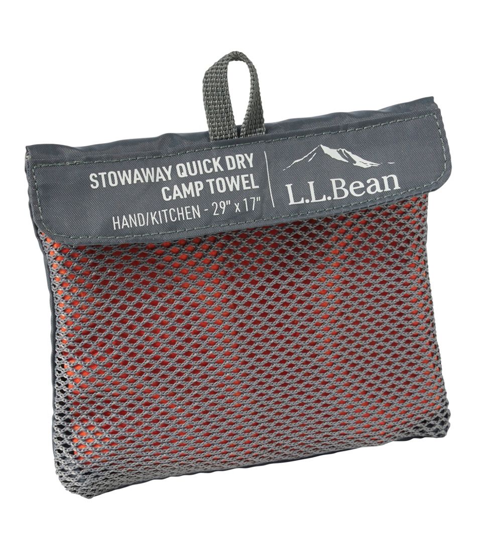 L.L.Bean Online | Stowaway Quick-Dry Camp Towel, Print