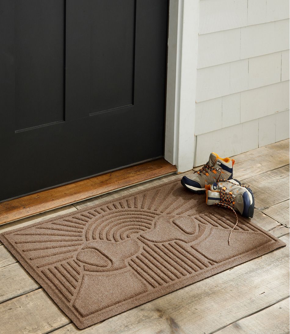 L.L.Bean Discount | Everyspace Recycled Waterhog Doormat, Sunrise Dogs