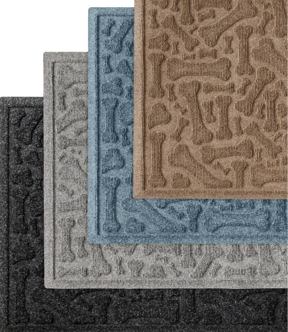 L.L.Bean For Sale | Recycled Waterhog Scattered Bones Mat