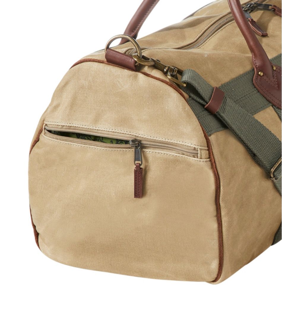 L.L.Bean On Sale | Waxed Canvas Duffle, Medium