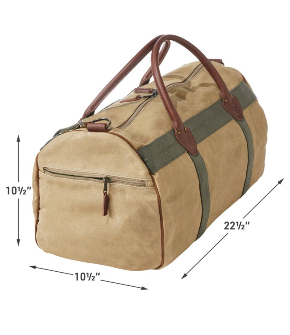 L.L.Bean On Sale | Waxed Canvas Duffle, Medium