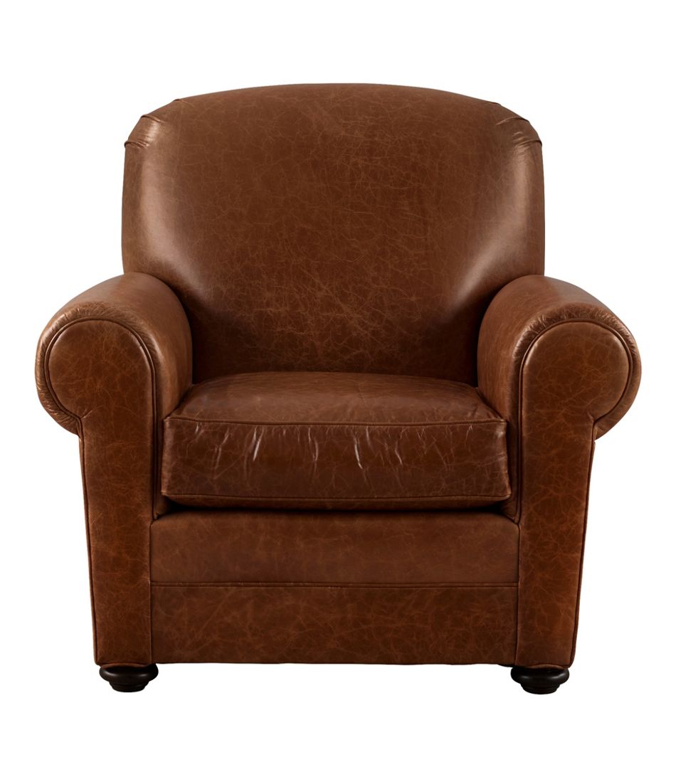 L.L.Bean For Sale | Bean's Leather Lodge Chair