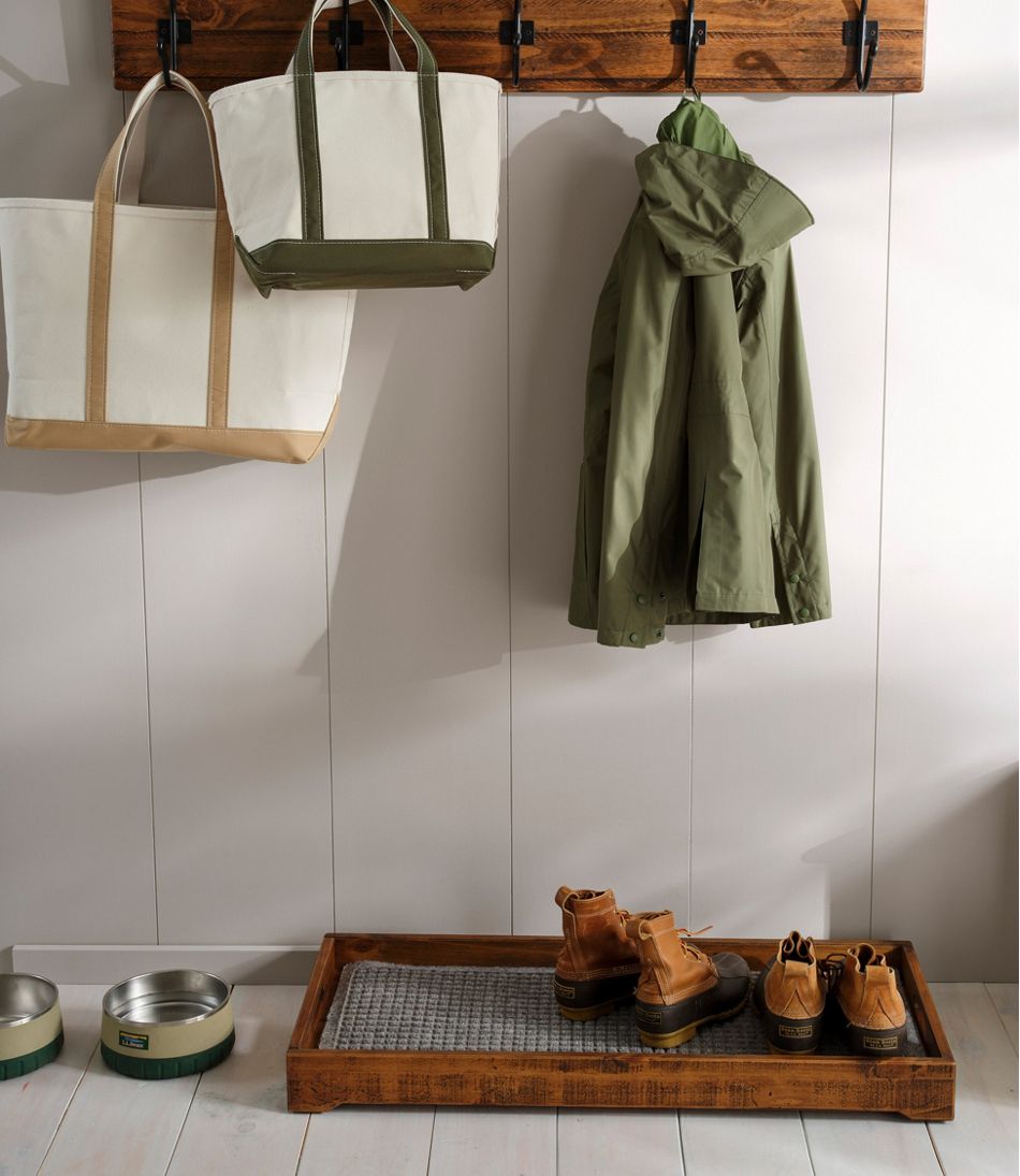 L.L.Bean Sale | Rustic Wooden Boot Tray