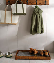 L.L.Bean Sale | Rustic Wooden Boot Tray
