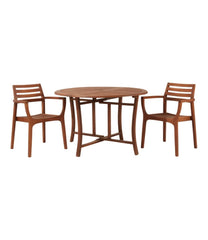 L.L.Bean Outlet | Eucalyptus Folding Table, Round