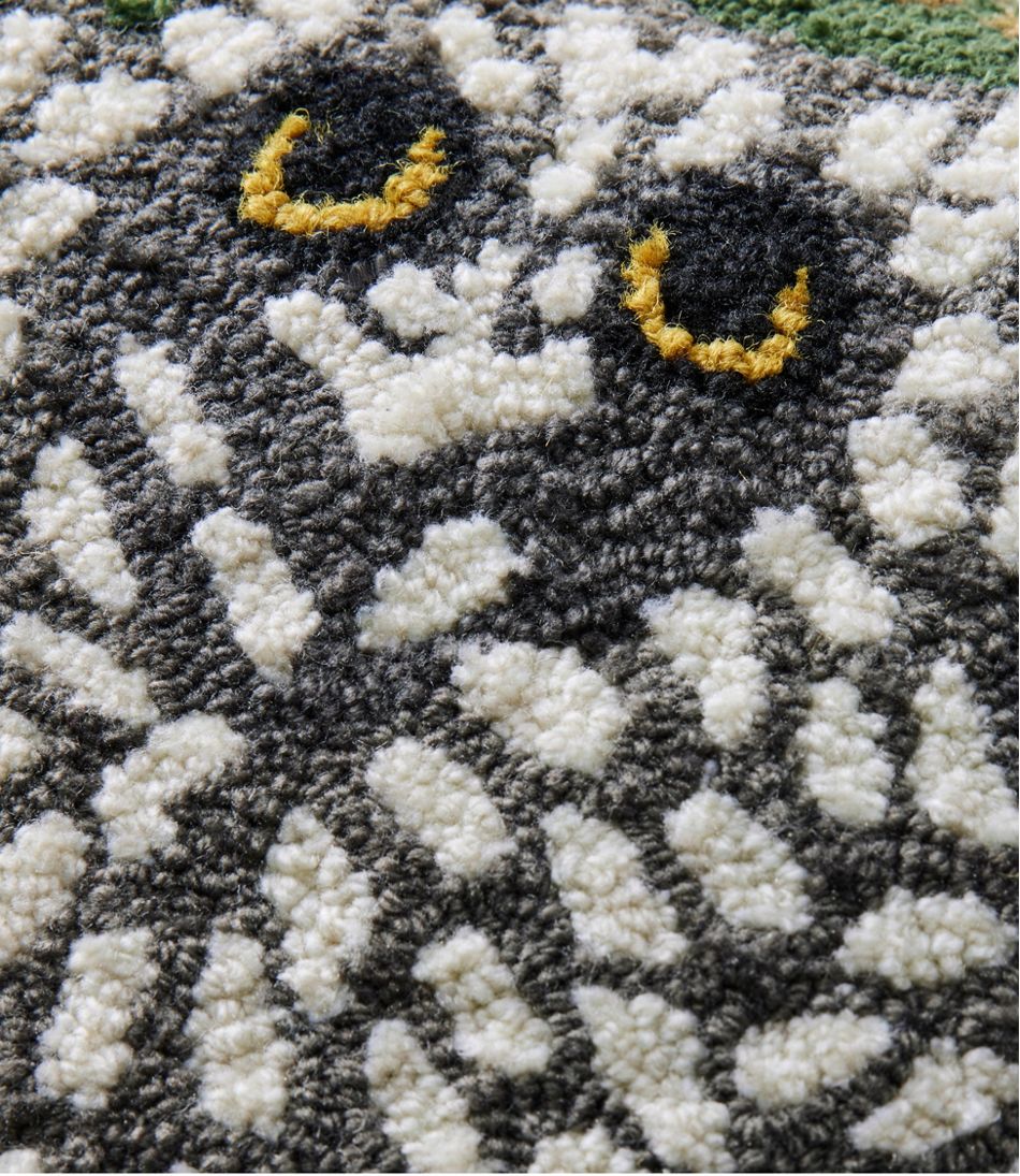 L.L.Bean On Sale | Indoor/Outdoor Hooked Pillow, Owls