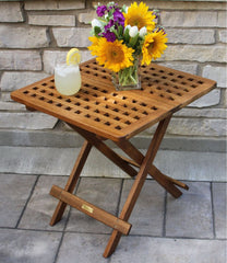 L.L.Bean On Sale | Eucalyptus Folding Side Table