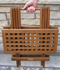 L.L.Bean On Sale | Eucalyptus Folding Side Table