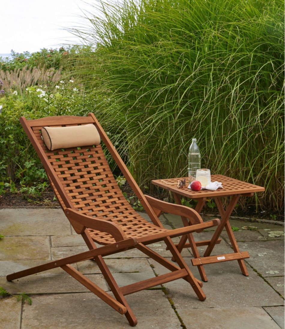 L.L.Bean On Sale | Eucalyptus Folding Side Table