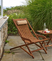 L.L.Bean For Sale | Eucalyptus Sling Folding Lounger