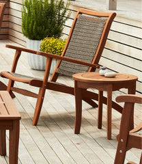 L.L.Bean US | Eucalyptus Round Side Table