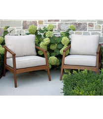 L.L.Bean Online | Eucalyptus Patio Chair, Set of Two