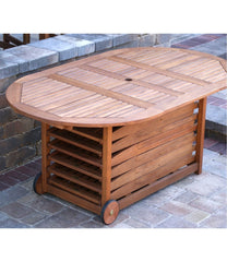 L.L.Bean On Sale | Eucalyptus Storage 7-Piece Dining Set