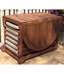 L.L.Bean On Sale | Eucalyptus Storage 7-Piece Dining Set