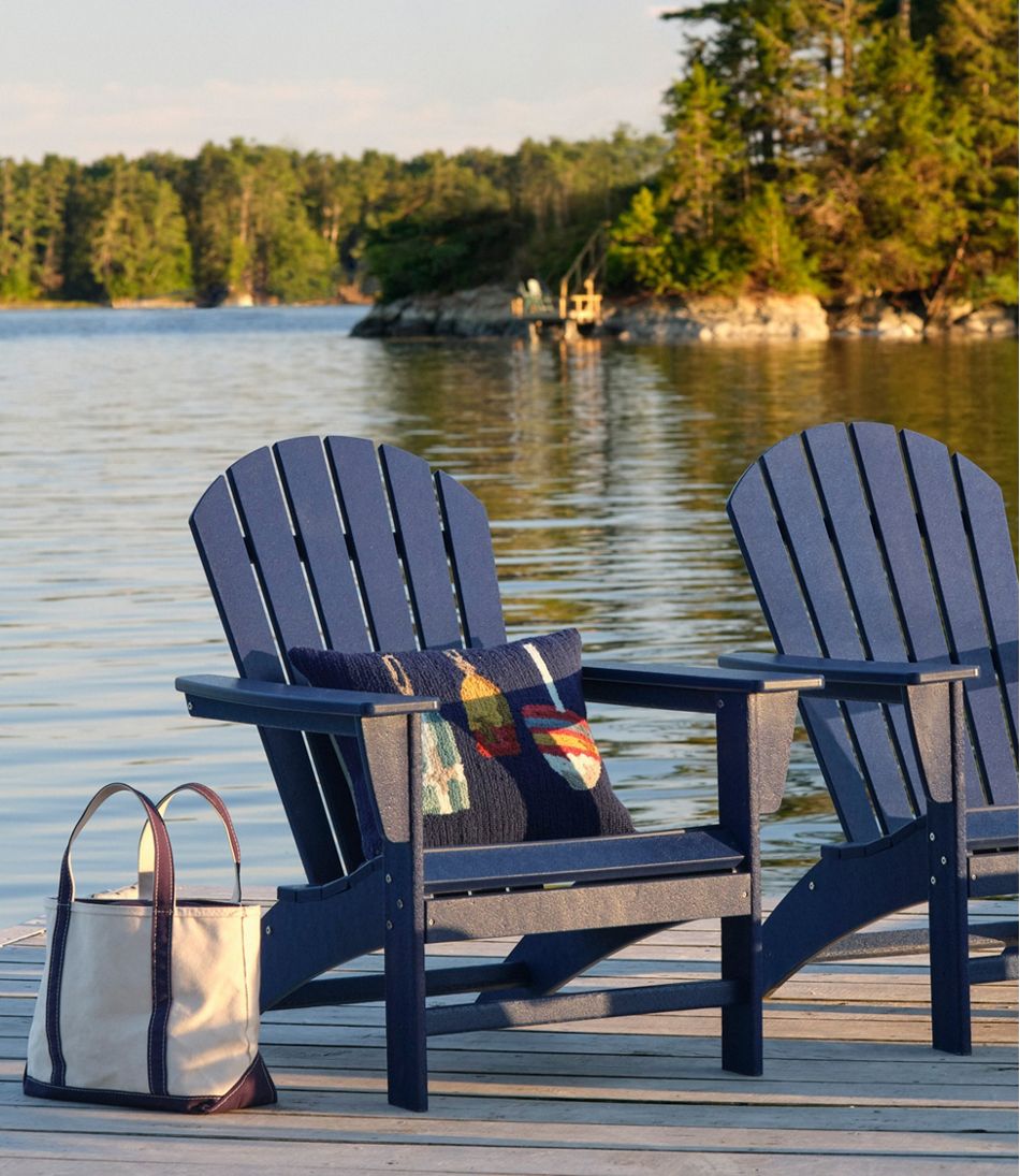 L.L.Bean For Sale | Indoor/Outdoor Hooked Pillow, Buoys