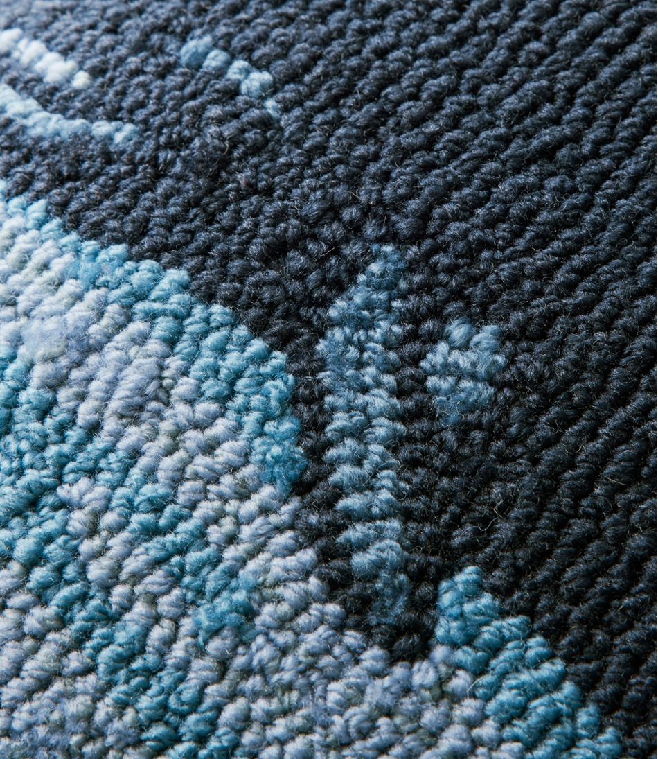 L.L.Bean On Sale | Indoor/Outdoor Hooked Pillow, 18x18 Whale