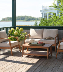 L.L.Bean Sale | Eucalyptus 4-Piece Patio Set