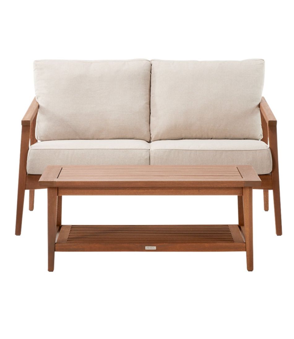 L.L.Bean Sale | Eucalyptus 4-Piece Patio Set