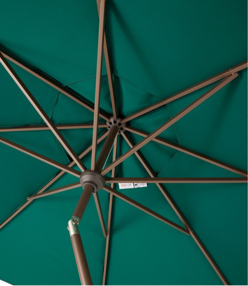 L.L.Bean US | Weather-Resistant 9' Market Umbrella, Push Button