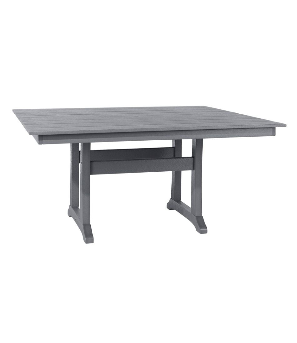 L.L.Bean Online | All-Weather Farmhouse Table, Square, 8-Person