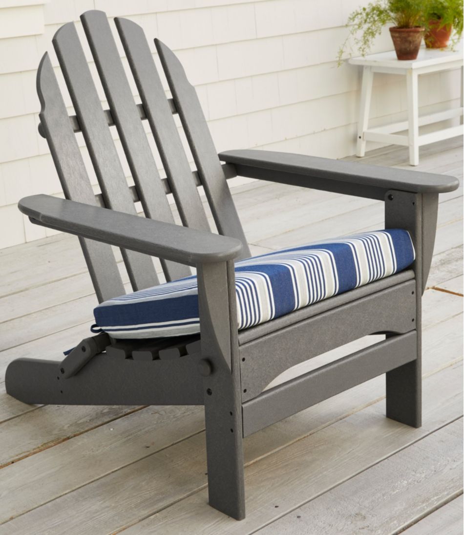L.L.Bean For Sale | Casco Bay Adirondack Chair Seat Cushion, Stripe