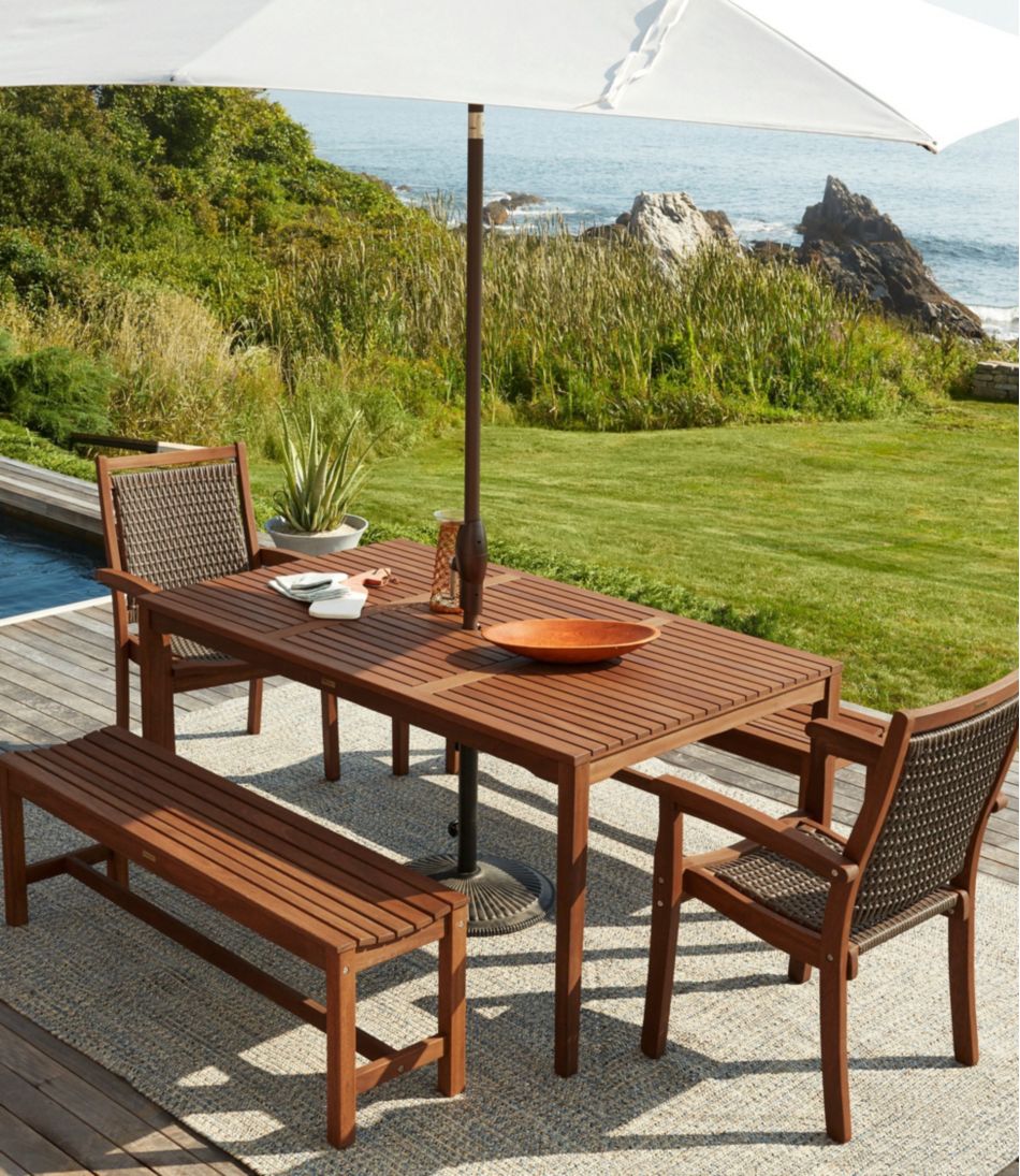 L.L.Bean New | Eucalyptus Farmhouse Table
